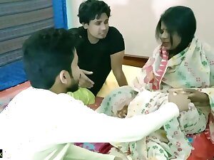 Indian new wife shared by husband for money!! He fucked all round ...